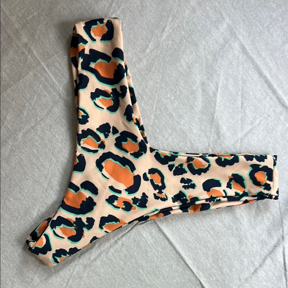 SKATIE Mandi Leopard Print Bikini Bottom (XL)